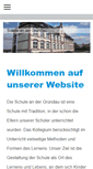 Mobile Screenshot of gruendauschule.de